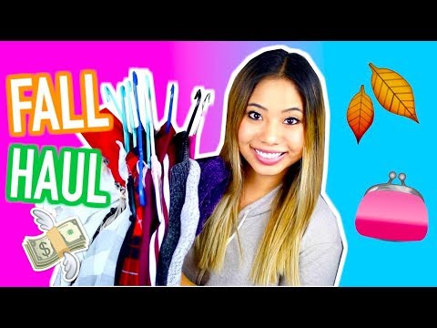 HUGE Fall Clothing Haul 2017! (Forever 21, Victoria's Secret, Target) Video