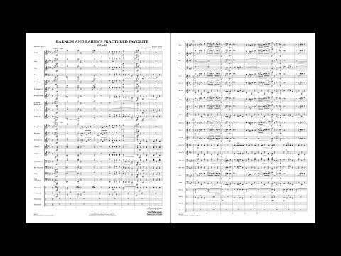 Barnum and Bailey's Fractured Favorite by Karl L. King/arr. Thomas G. Leslie