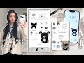 WHAT S ON MY IPHONE TUTORIAL Transparent Dock Icons Useful Widgets Aesthetic Customization