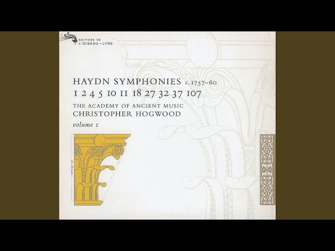 Haydn: Symphony in D, H.I No. 1 - 1. Presto