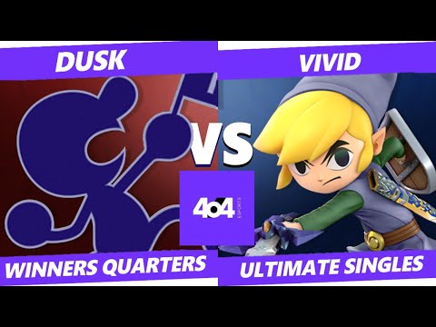 4o4 Smash Night 102 - Dusk (Mr. Game & Watch) vs YMHB| Vega (Toon Link) - Winners Quarter-Final