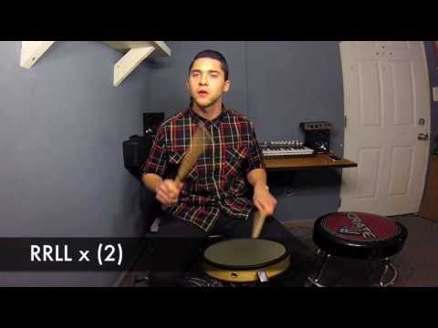 Drum Lesson: Get Faster Hands - Rudiment Exercise - Eric Fisher