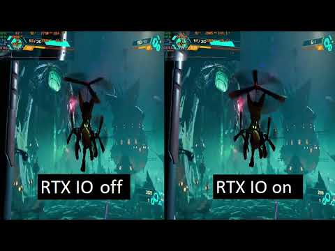 Ratchet And Clank RTX IO Comparison