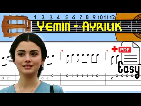 Yemin - Ayrilik Guitar Tab