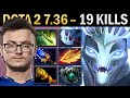 Spectre Gameplay Miracle with Butterfly and 19 Kills - Dota 7.36