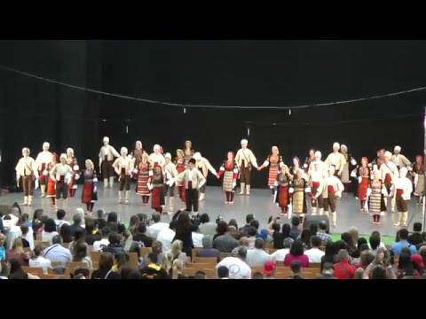 Udruženi ansambl - "Oj Stojane, mlad stopane" Igre iz Bosilegradskog krajišta, ESSF Beč 2016