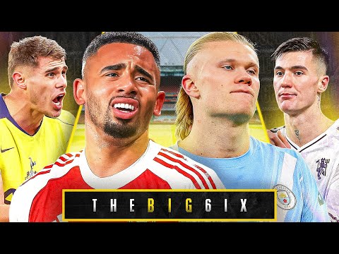 ARSENAL AND CITY HOLD D! | CHELSEA LOSE AT FULHAM! | SESKO BRACE NOT ENOUGH FOR UTD! | The Big 6ix