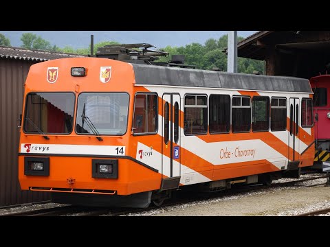 Travys | OC  Orbe - Chavornay | Automotrice Be 2/2 N° 14 | Railcar Be 2/2 #14