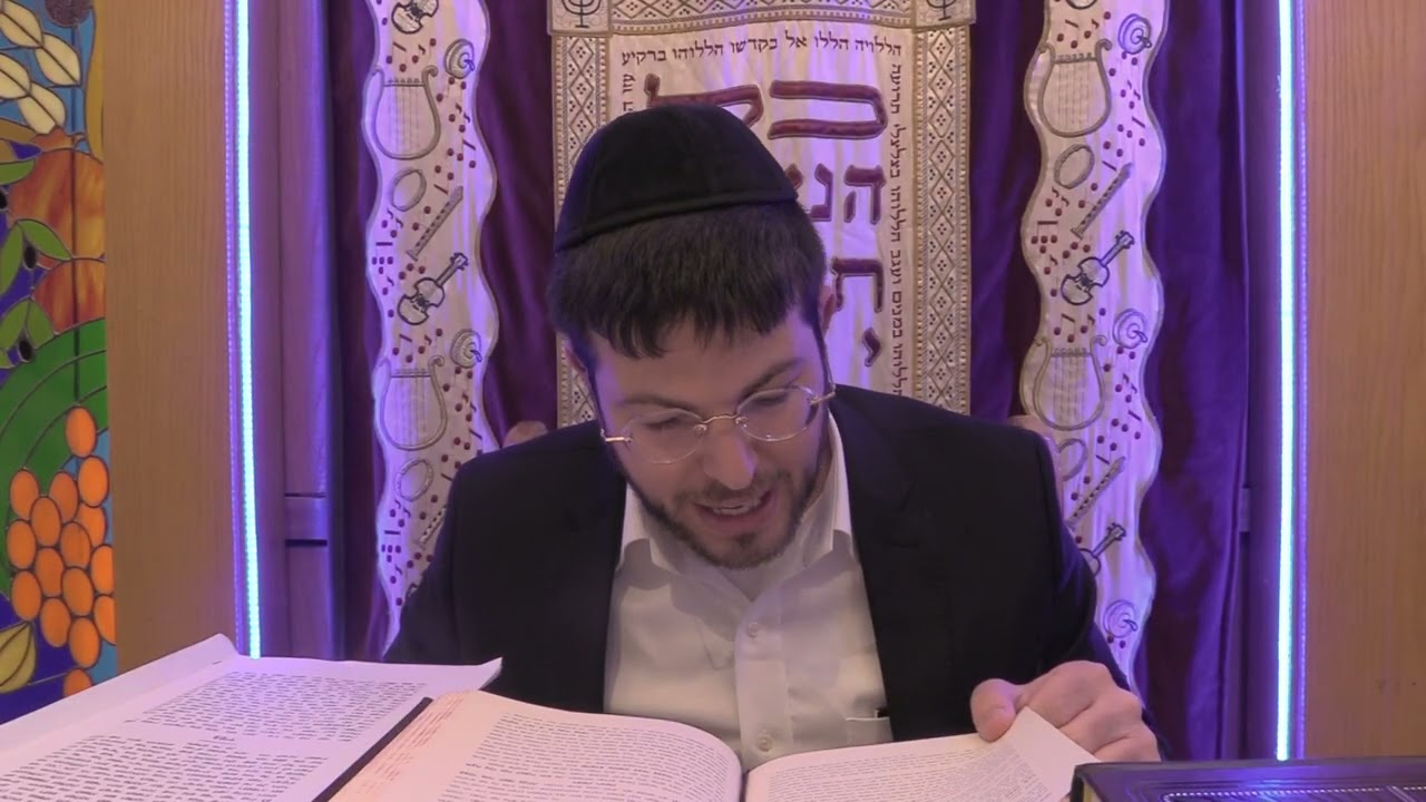 הרב אהרן כרמי שליט''א מסכת ברכות דף לא עמוד א5 שורות  תשפ'ו