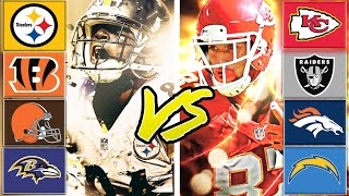 AFC North All-Stars vs AFC West All-Stars (Best Division in The NFL Game 6) Madden Tournament