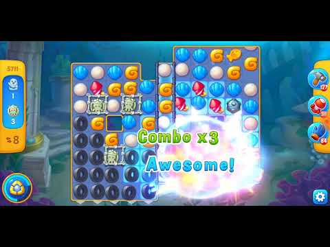 Fishdom. 5711 level no boosters and diamonds