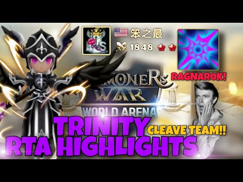 Trinity RTA Highlights (Cleave Team) - Summoners War