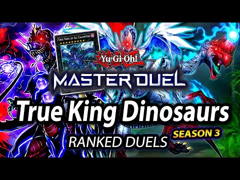 This deck will be BANNED soon! | True King Dinosaurs (PLAT 1 RANKED DUELS)