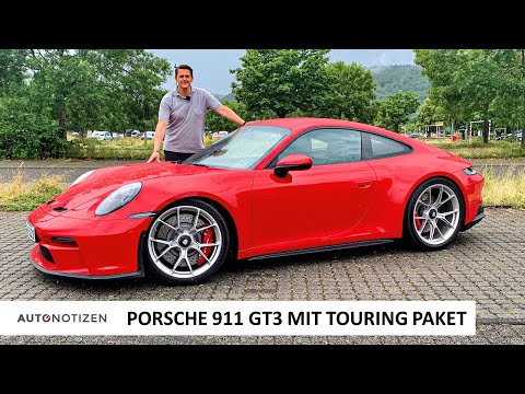 Porsche 911 GT3 (992) mit Touring Paket: Sportwagen mit 510 PS im Test | Review | Autobahn | 2021