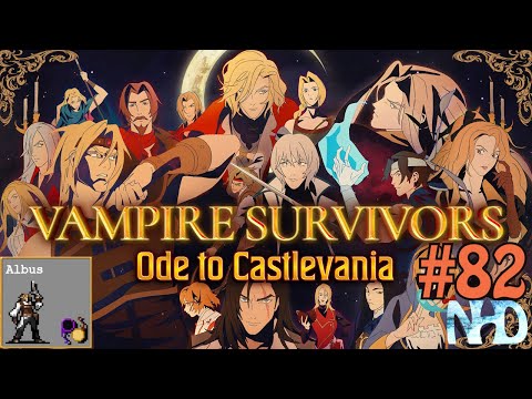 Let's Play Vampire Survivors (Ode to Castlevania) (pt82) Albus - CV Map