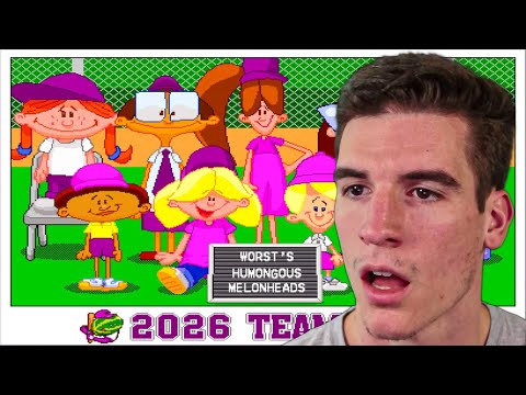 Backyard Baseball but I Only Use the Worst Players...