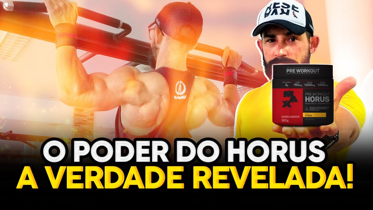 Pré Treino Horus (Max Titanium) - ANÁLISE COMPLETA!