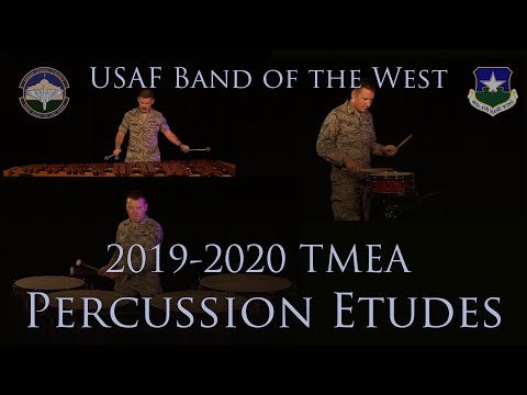 2019-2020 TMEA Percussion Etudes - ALL - Snare, Keyboard, Marimba, Mallet, Timpani