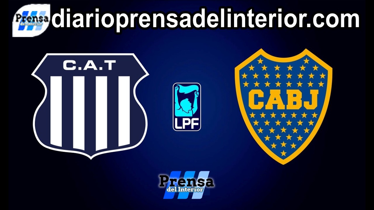 EN VIVO: Talleres Cba. Vs. Boca Jrs. – Torneo Apertura Liga Profesional 2026 | Fecha 13