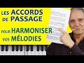 Quels Accords De Passage Au Piano Pour Harmoniser Une Mélodie TUTO PIANO GRATUIT