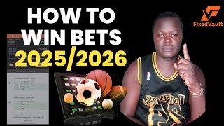 How to Win Bets in 2025/2026 | The FixVault Way 🔥