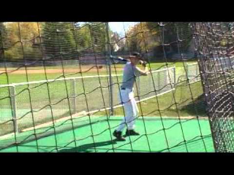 Matt Wisniewski hitting & fielding-Fremd HS 2012