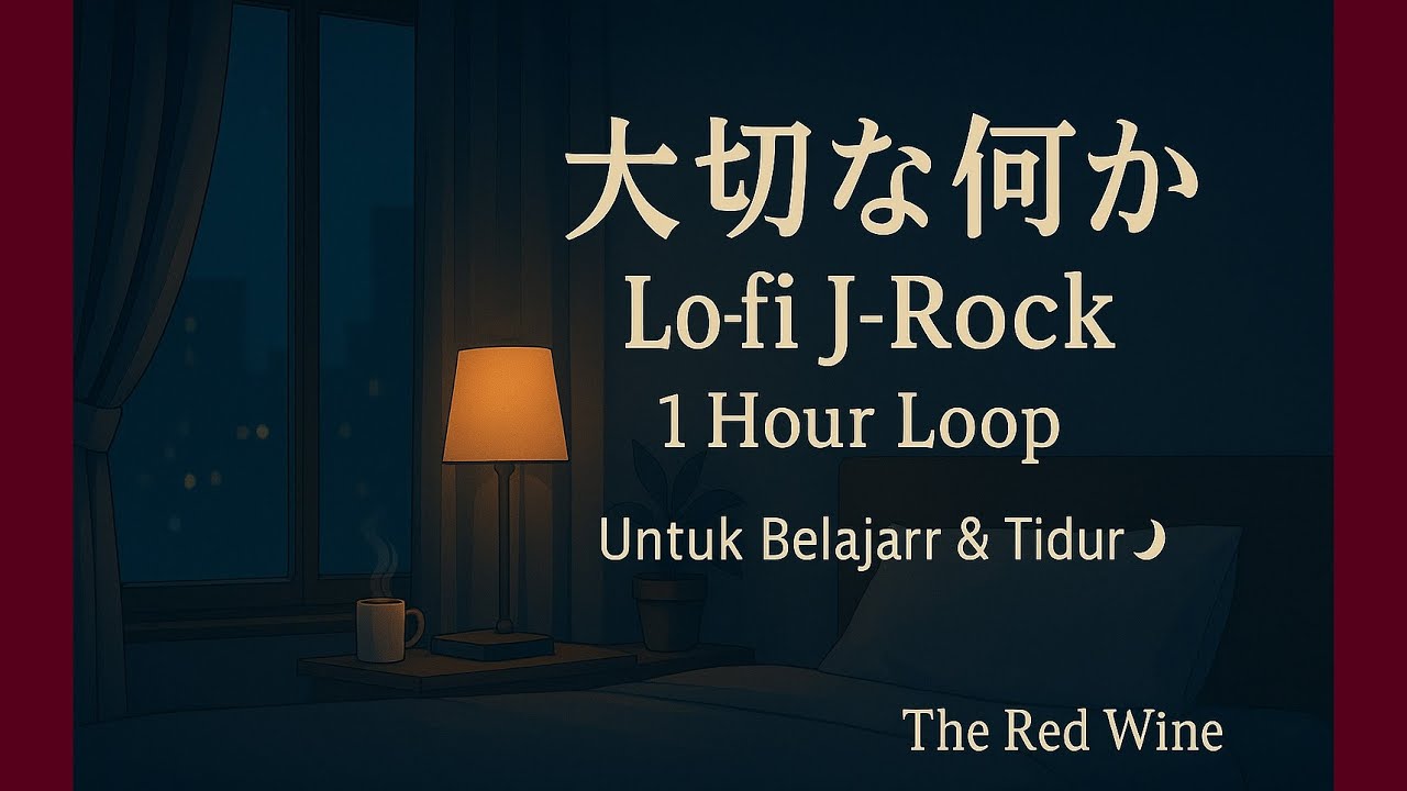 大切な何か (Sesuatu yang Berharga)｜J-Rock Emosional untuk Malam yang Tenang (1 Hour Loop)