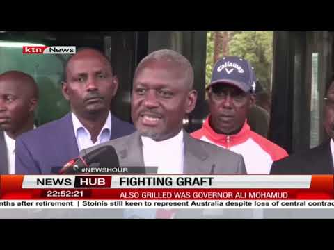 Former CS Ukur Yattani and Marsabit governor Ali Mohamud grilled by EACC