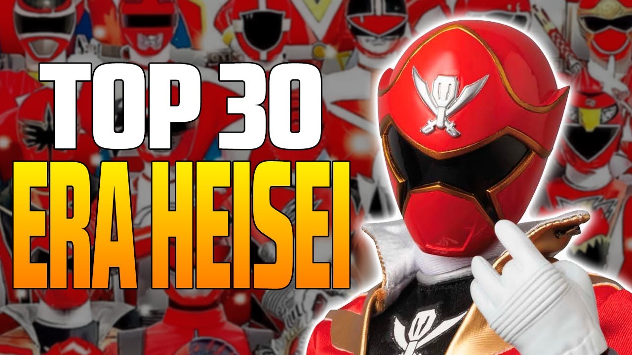 TOP 30 SERIES de SUPER SENTAI (ERA HEISEI) según SERIES NICO
