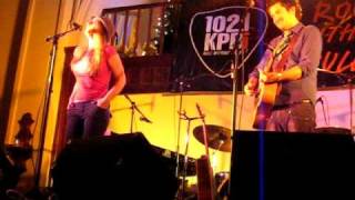 Matt Nathanson and Ingrid Michaelson Duet - Loud