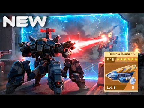 NEW Burrow Beam 16 + Blockhorn (Fortress + Death Ray)