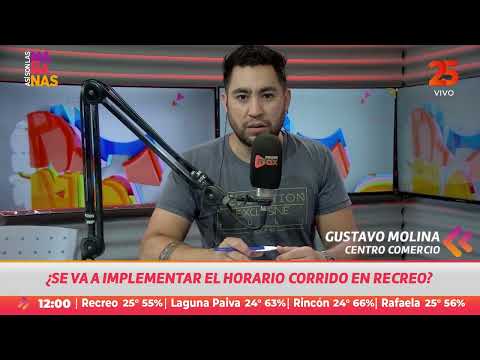 ¿Se va a impulsar el horario corrido para los comercios en Recreo?