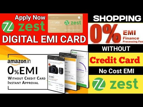 ZestMoney EMI Card : 0% interest rate Pay in EMIs | Without a Credit Card #amazone #flipkart