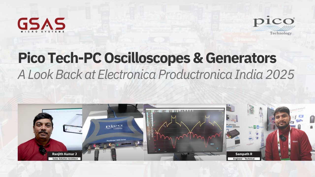 Electronica 2025: Pico Technology at GSAS
