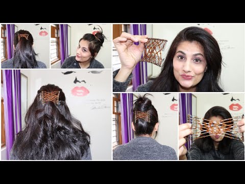 5 Quick Hairstyles Using Magic Comb