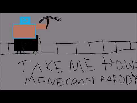 MinecartMan Parodies - Country Roads - Minecraft Parody