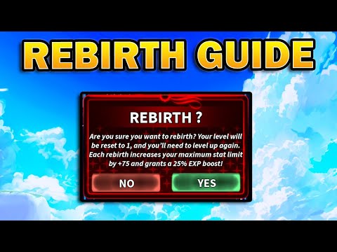 Guide To Rebirths and EXP in Arise Crossover