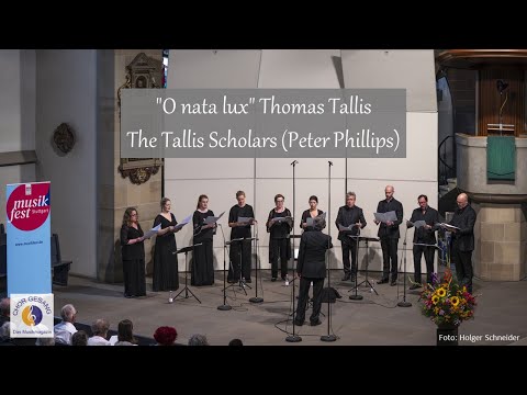 "O nata lux" Thomas Tallis | The Tallis Scholars (Peter Phillips)