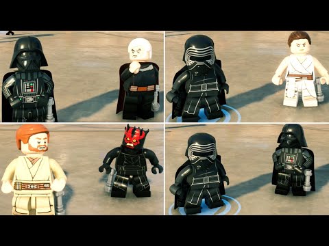 LEGO Star Wars: The Skywalker Saga - All Character Interactions