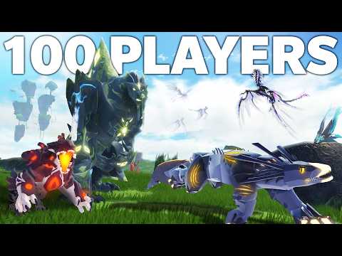 100 Player BATTLE ROYALE in Creatures of Sonaria