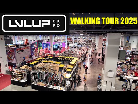 LVL UP EXPO Las Vegas 2025 -  Full Walkthrough - Walking Tour 4k- Level Up Expo