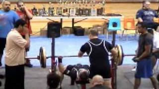 Mark Yates Bench Press 364 @179 lbs