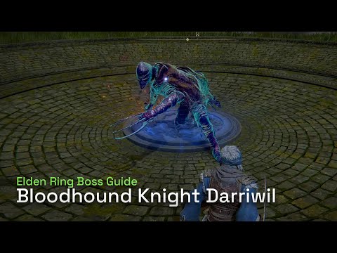 How To Defeat Bloodhound Knight Darriwil (Bloodhound's Fang Location) - Elden Ring Gameplay Guide
