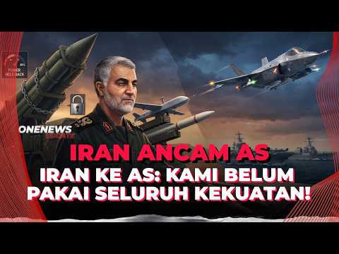 Iran Pamer Belum Pakai Seluruh Kekuatan Saat Hadapi Pasukan Trump | OneNews Update