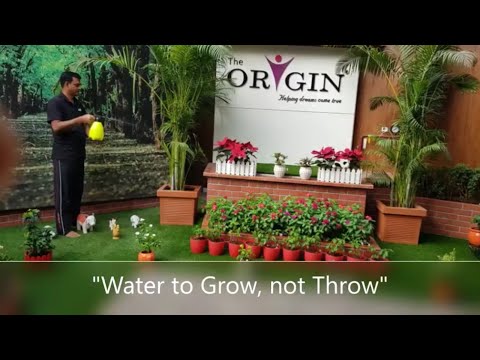 Use Water to Grow Not Throw