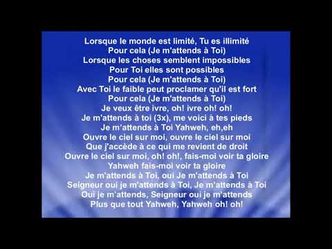 JE M'ATTENDS À TOI - Jonathan Monsheny - feat Hervé Kumingi