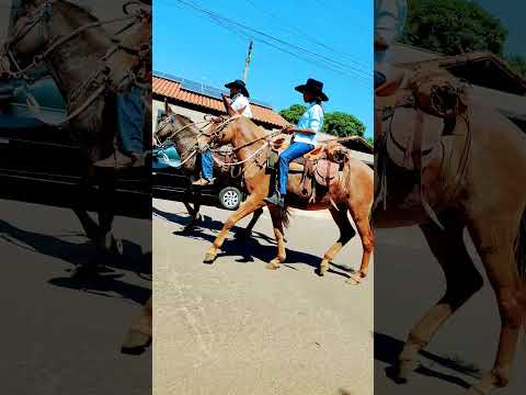 cavalgada em Bento de Abreu