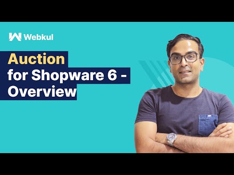 Auction for Shopware 6 - Overview
