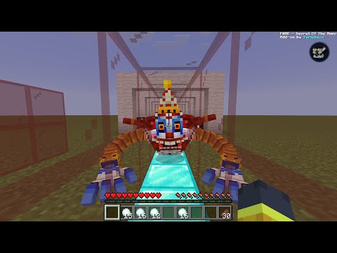 FNAF Secret of the Mimic Jackie in Maze MOD in Minecraft PE