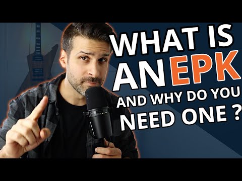 What is an EPK and why do you need one?